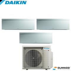 DAIKIN - Kit TRIAL PARETE EMURA BIANCO 7000+7000+9000 BTU (4KW)