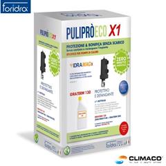 FORIDRA - Kit PULIPRO ECO Pompe di Calore X1 k (8Kw 100mq)