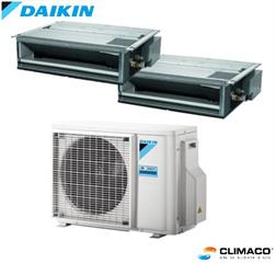 DAIKIN - Kit DUAL CANALIZZATO MINI SKY 9000+12000 BTU (U.E. 5 KW)