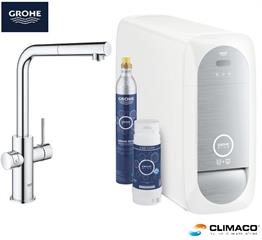 GROHE - Kit GBLUE Home+ SQUADRO Docc.Estr.(Refrig.+Co2+Filtr Mag5)