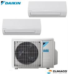 DAIKIN - R32 - Kit Dual 4 kw SENSIRA 7000+7000 BTU Inverter