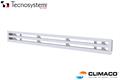 Diffusore LINEARE RIPRESA PVC - 2000 L. 2 Ferit. BIANCO