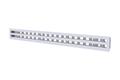 Diff. LINEARE PVC - 600 L. 2 Ferit. BIANCO C/Serr.S/Deflett.