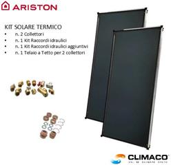 ARISTON - Kit SOLARE Circ.Forzata 2 KAIROS CF 2.0 Tetto/Inclinato