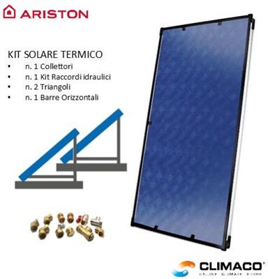 ARISTON - Kit SOLARE Circ.Forzata 1 KAIROS XP 2.5 Tetto/Piano