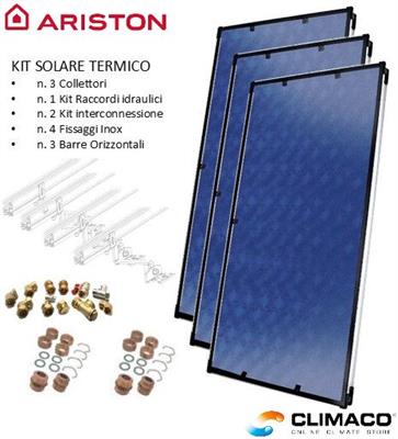 ARISTON - Kit SOLARE Circ.Forzata 3 KAIROS XP 2.5 Tetto/Inclinato