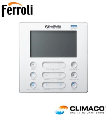 OLIMPIA - Filocomando a PARETE 4 Fili [Canalizz./Casset./Soff.Pav]