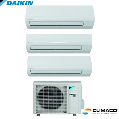 DAIKIN - R32 - Kit Trial 6,8 kw SENSIRA 9000+9000+12000 BTU Wi-Fi
