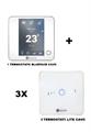AIRZONE - BlueFace/Lite - Pack 4 Term.(1)Blueface+(3)Lite FILO BIANC