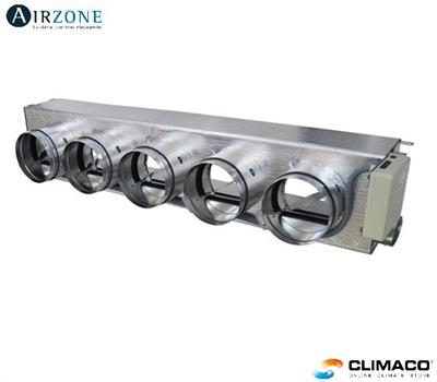 AIRZONE_Easyzone SL 5 ZONE+VMC Wi-Fi(H.210 Serr.150)Basso PROFILO