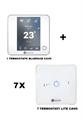 AIRZONE - BlueFace/Lite - Pack 8 Term.(1)Blueface+(7)Lite FILO BIANC