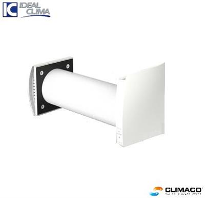 VMC - Recup. di Calore KERS+ 100 (100mc/h) C/Telecomando Diam.200