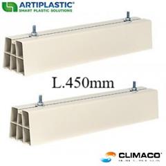 SUPPORTI Clima a PAVIMENTO - L 450mm        PER CLIMA (COPPIA 2PZ)