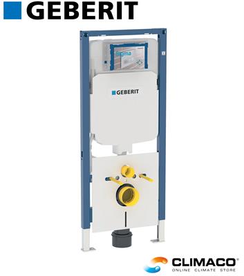 Geberit - DUOFIX WC Sospeso Sigma8 WC Sosp. H.114 (Cartongesso)