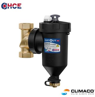 HCE - Filtro DEFANGATORE Magnet. - D.11/4 DirtOUT XL DM[C/TEE Ott.]