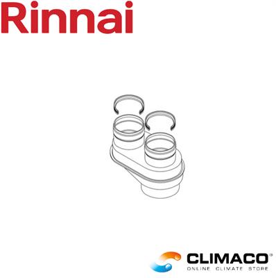 RINNAI - Condensazione - KIT SDOPPIATO 80/80    (26/32LT)