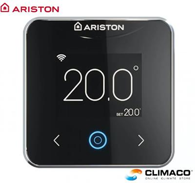 ARISTON - Termostato CUBE SNET    Wi-Fi (Nero)