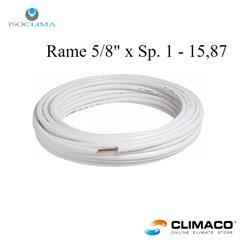 TUBO RAME CLIMA 5/8x 1     Diam.15,87    EN12735 (rot.50 mt)