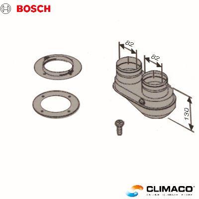 BOSCH - KIT SDOPPIATO 80/80per INDOOR  AZ377