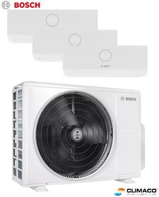 BOSCH - Kit TRIAL PARETE CL3200i 9000+9000+12000 BTU (U.E. 6,2 KW)