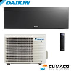 DAIKIN - Kit MONO PARETE EMURA NERO 9000 BTU - Wi-Fi INVERTER