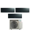 DAIKIN - Kit TRIAL PARETE EMURA NERO 7000+9000+9000 BTU (5,2 KW)