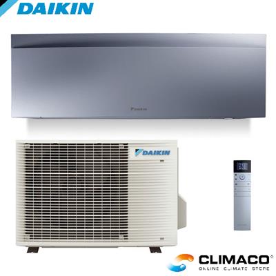 DAIKIN - Kit MONO PARETE EMURA Silver 9000 BTU - Wi-Fi INVERTER