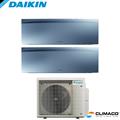 DAIKIN - Kit DUAL PARETE EMURA Silver 12000+12000 BTU (U.E.6,8KW)