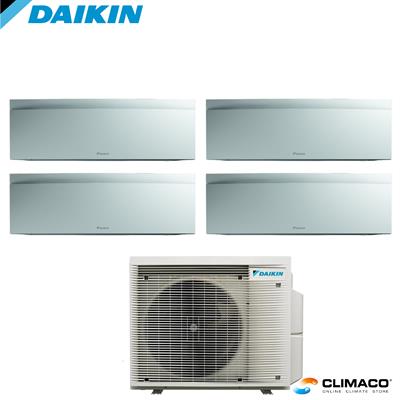 DAIKIN - Kit QUADRI PARETE EMURA BIANCO 7000+7000+9000+9000 BTU