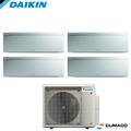DAIKIN - Kit QUADRI PARETE EMURA BIANCO 9000+9000+12000+12000 BTU