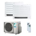 DAIKIN - Kit DUAL a PAVIMENTO PERFERA 12000+12000 BTU (U.E. 5 KW)