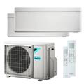 DAIKIN - Kit DUAL PARETE STYLISH White 7000+9000 BTU (U.E. 4 KW)