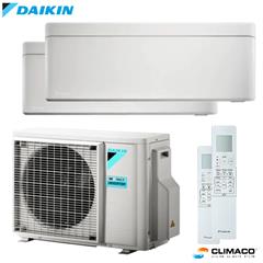 DAIKIN - Kit DUAL PARETE STYLISH White 9000+12000 BTU (U.E. 4 KW)