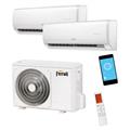 FERROLI - KIT DUAL Parete GIADA 9000+9000 BTU (U.E. 5,00KW) Wi-Fi