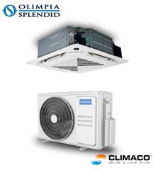 OLIMPIA - Kit MONO CASSETTA NEXYA S5 E 4 Vie - 18000 BTU Inverter