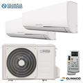 OLIMPIA - Kit DUAL Parete NEXYA 9000+9000 BTU (U.E. 5,00Kw) Wi-Fi