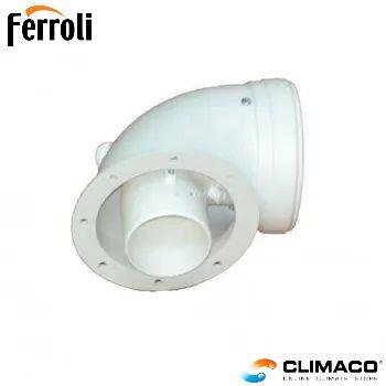 FER - KIT CURVA 60/100 Caldaia BASAMENTO Condensazione
