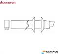 ARISTON - KIT Terminale (1mt) 60/100 per SGA FF X Senza Curva