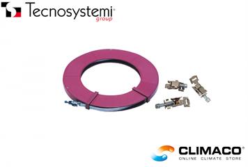 Rotolo FASCETTA Mettalo (30mt) + Clips 50 Ganci