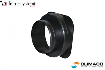 Canotto B2 in PP D.200/150 - Per innesto su PLENUM   Collare