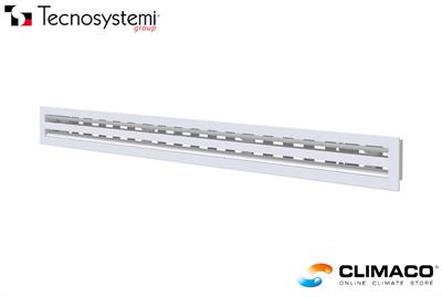 Diff. LIN. PVC - 600 L. 2Ferit. B.CO C/Serr.e Deflett. [200mc/h]