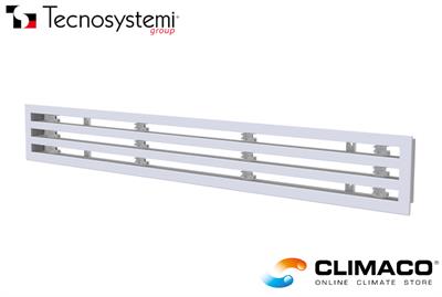 Diffusore LINEARE RIPRESAPVC - 800 L. 3 Ferit. BIANCO