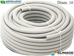 GUAINA FLESSIBILE D 16 (1rot=30mt)  PER CONDIZIONAMENTO