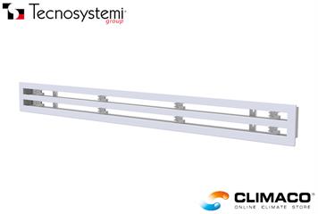 Diffusore LINEARE RIPRESAPVC - 1000 L. 2 Ferit. BIANCO