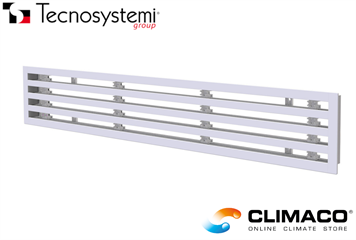 Diffusore LINEARE RIPRESAPVC - 2000 L. 4 Ferit. BIANCO