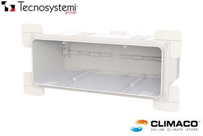 Plenum PVC Porta BOCCHETTA Isolato 400x150 (Att.Multi 100/200)
