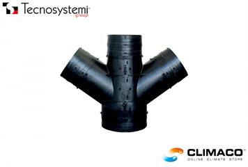 Derivazione TEE 3 Vie Ridotto 200x150x150 Coibentato (PP H.D.)