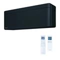 DAIKIN - Kit DUAL PARETE STYLISH Tot Black 12000+12000 BTU (5KW)