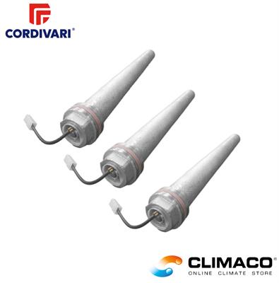 CORDIVARI - Anodo di MAGNESIO 11/4 32X520   (1cf=3pz)