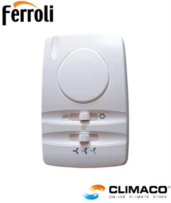Accessori Fancoil - COMANDO Semplice a Parete  REM1 (JOLLY TOP 3V)